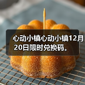 心动小镇心动小镇12月20日限时兑换码。（图3）