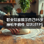 职业玩家展示自己95岁神枪手祖母 没玩过FPS但瞄准天赋惊人（图2）