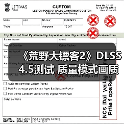 《荒野大镖客2》DLSS 4.5测试 质量模式画质甚至超过了原生分辨率(图2) 《荒野大镖客2》DLSS 4.5测试 质量模式画质甚至超过了原生分辨率(图2)