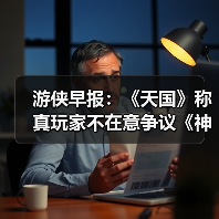 游侠早报：《天国》称真玩家不在意争议《神界》回应坚持创作立场