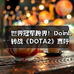 世界冠军跨界!Doinb转战《DOTA2》直呼“太上瘾了”(图1) 世界冠军跨界!Doinb转战《DOTA2》直呼“太上瘾了”(图1)