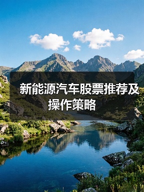 新能源汽车股票推荐及操作策略（图2）